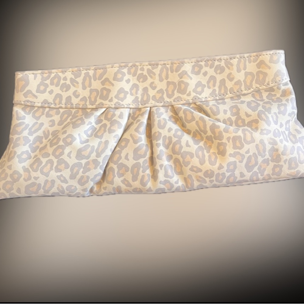Lauren Merkin cheetah frame purse clutch made in USA 🇺🇸 gorgeous 💕